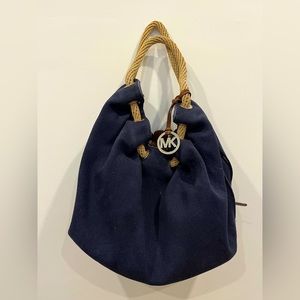 Micheal Kors Marina Large Canvas Tote